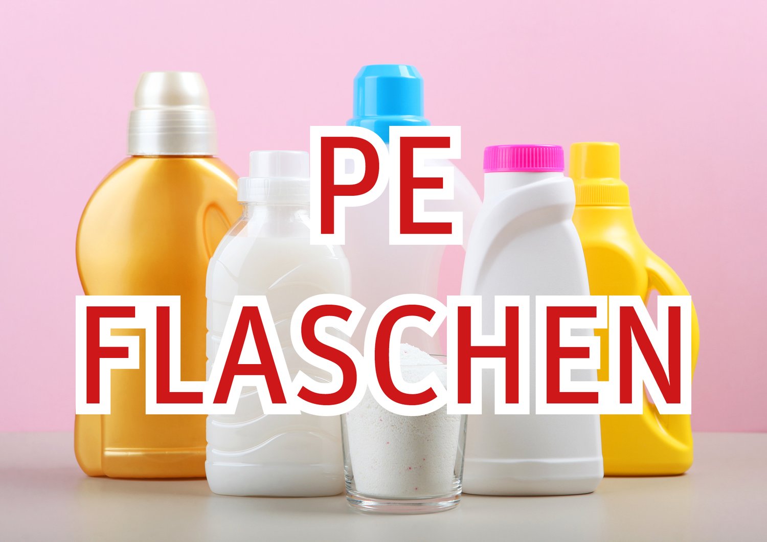 Plastikflaschen PE